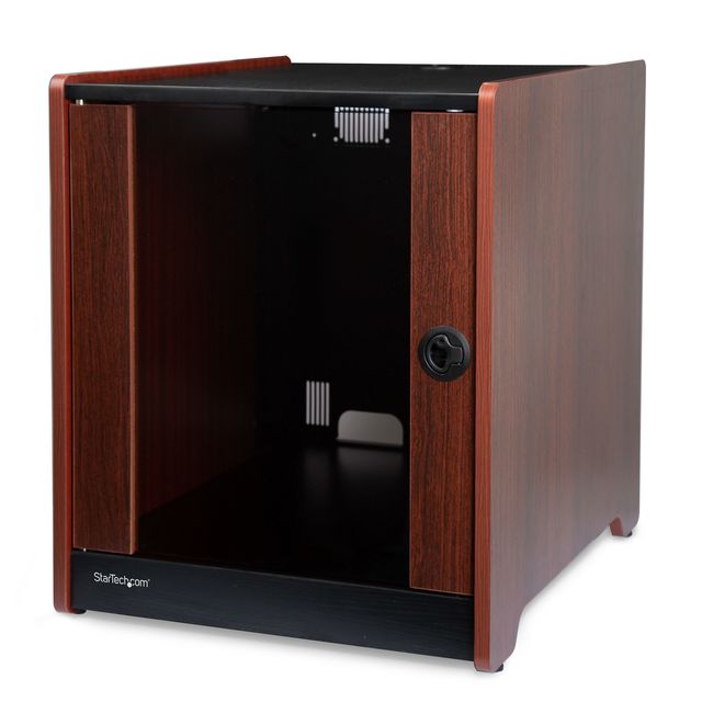 StarTech.com Armadio Server Rack 12U rifinito in legno con rotelle a profondita…