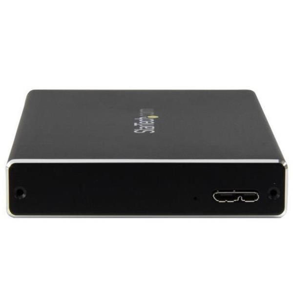 StarTech.com Box Esterno Universale per disco rigido SATA III da 2,5" USB 3.0 -…