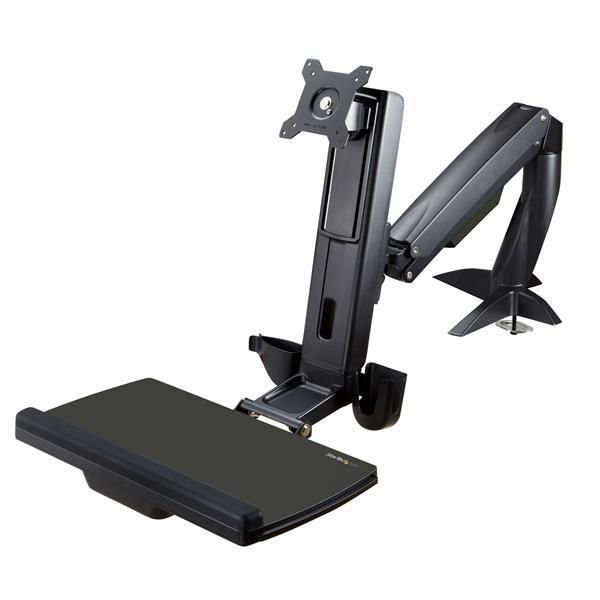 StarTech.com Braccio regolabile per postazione di lavoro Sit-Stand per monitor …