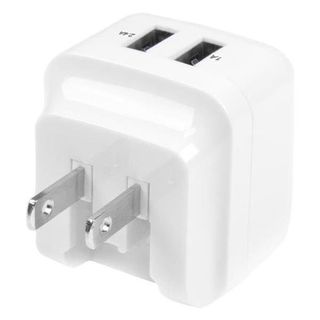StarTech.com Caricabatterie da Muro a doppia porta x2 USB ad alta potenza ( 17W…