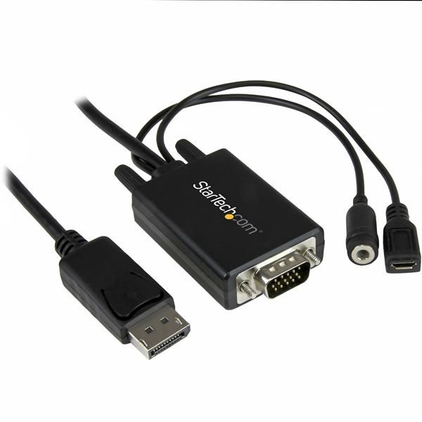 StarTech.com Cavo Adattatore DisplayPort a VGA - Convertitore DP a VGA con audi…