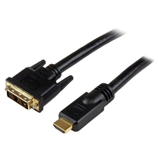 StarTech.com Cavo HDMI a DVI-D di 15 m - M/M - Cavo adattatore - HDMI maschio a…
