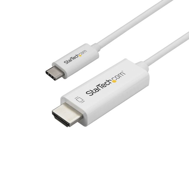 StarTech.com Cavo HDMI a USB-C da 2m - Cavetto USB 3.1 Tipo C a HDMI - 4k a 60H…