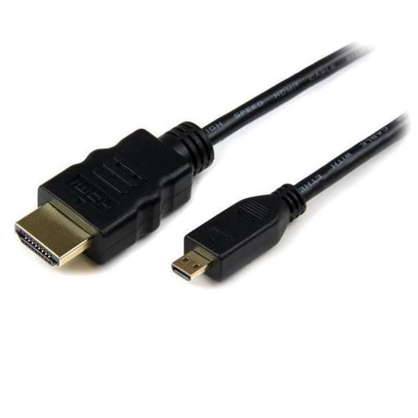 StarTech.com Cavo HDMI ad alta velocità con Ethernet da 1 m - HDMI a Micro HDMI…