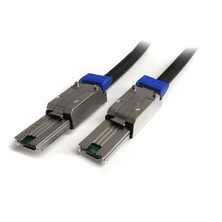 StarTech.com Cavo Mini SAS esterno 1 m - Serial Attached SCSI SFF-8088 a SFF-80…