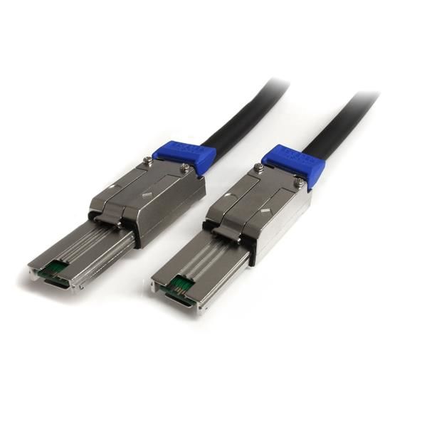 StarTech.com Cavo Mini SAS esterno 3 m - Serial Attached SCSI SFF-8088 a SFF-80…