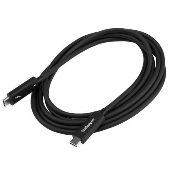 StarTech.com Cavo Thunderbolt 3 USB-C (40Gb/s) da 2m - Compatibile con Thunderb…