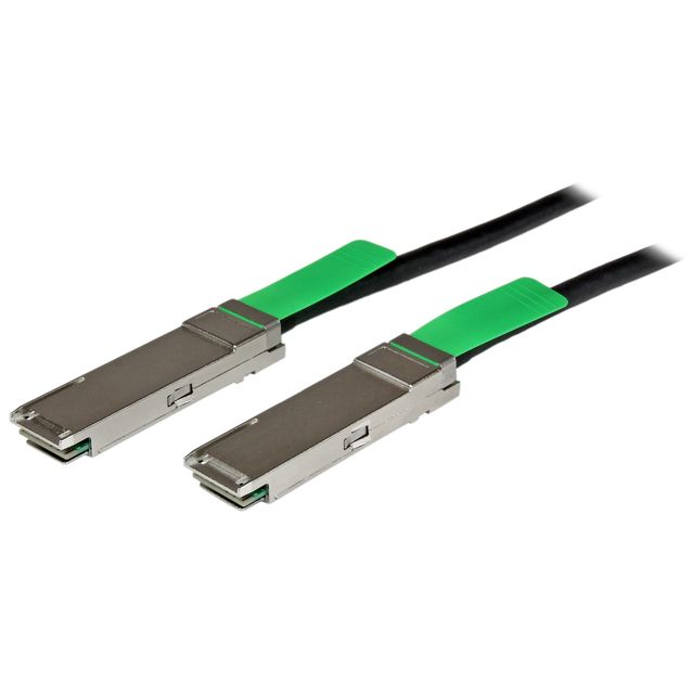StarTech.com Cavo Twinax QSFP+ 40-Gigabit Ethernet (40Gbe) in rame passivo ad a…