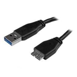 StarTech.com Cavo USB 3.0 Tipo A a Micro B slim - Connettore USB3.0 A a Micro B…