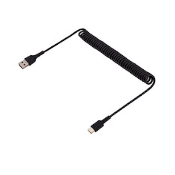 StarTech.com Cavo USB C Ricarica Veloce da 1M; Cavetto USB tipo C 2.0 Spiralato…