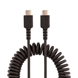 StarTech.com Cavo USB C Ricarica Veloce da 50cm; Cavetto USB tipo C 2.0 Spirala…