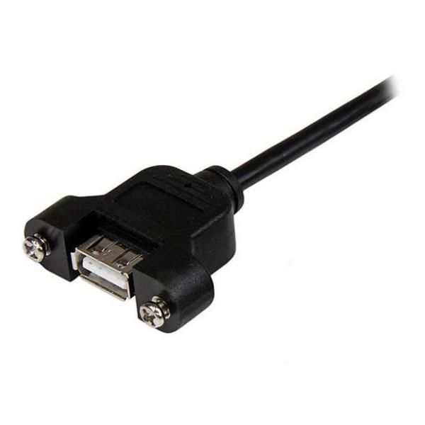 StarTech.com Cavo USB a pannello 91 cm A ad A - F/M - Prolunga USB - USB (F) a …