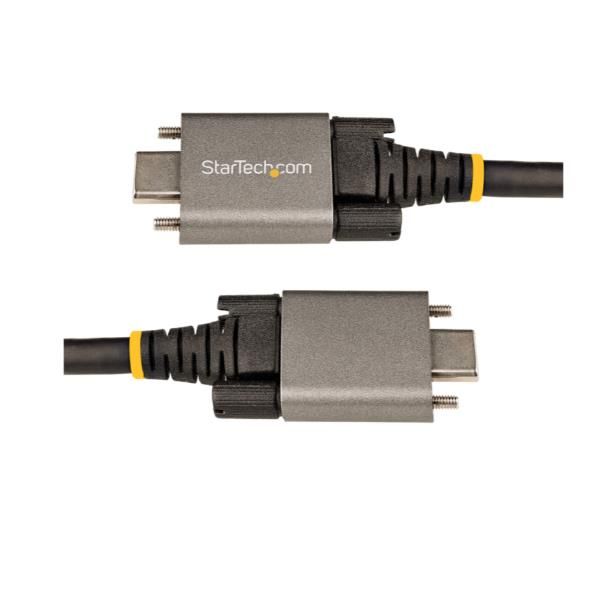 StarTech.com Cavo USB-C con viti di bloccaggio laterali da 50cm - Cavo da USB-C…