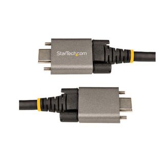 StarTech.com Cavo USB-C con viti di bloccaggio laterali da 50cm - Cavo da USB-C…