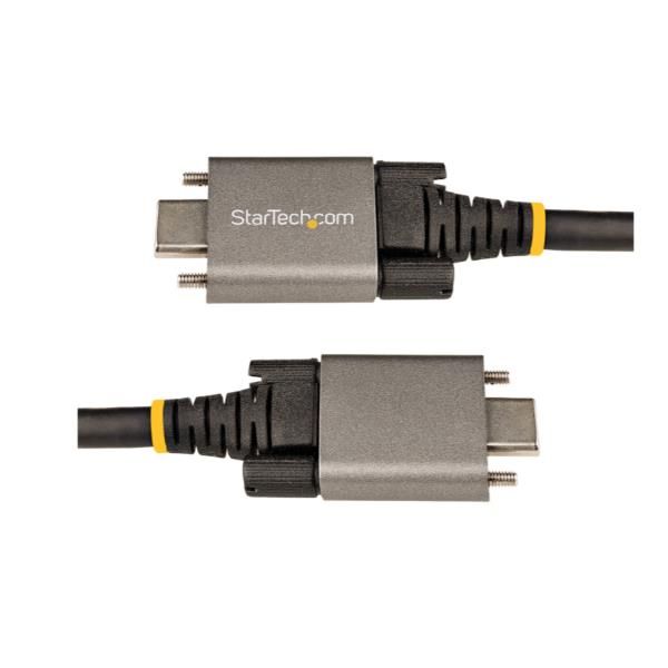 StarTech.com Cavo USB-C con viti di bloccaggio laterali da 50cm - Cavo da USB-C…
