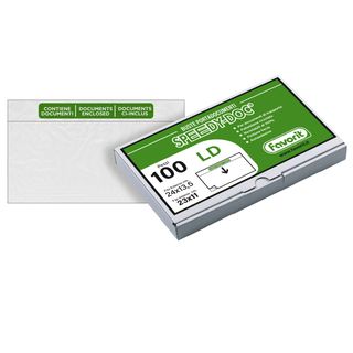 Busta adesiva Speedy Doc - con stampa "contiene documenti" - LD (23 x 11 cm) - …