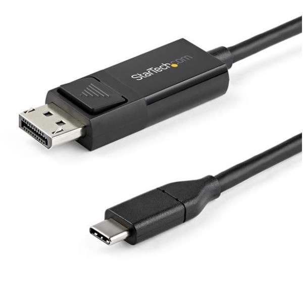 StarTech.com Cavo adattatore USB-C a DisplayPort 1.2 da 2 m - Bidirezionale - 4…