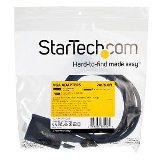 StarTech.com Cavo adattatore da VGA a HDMI da 2 m - Alimentazione via USB - 108…