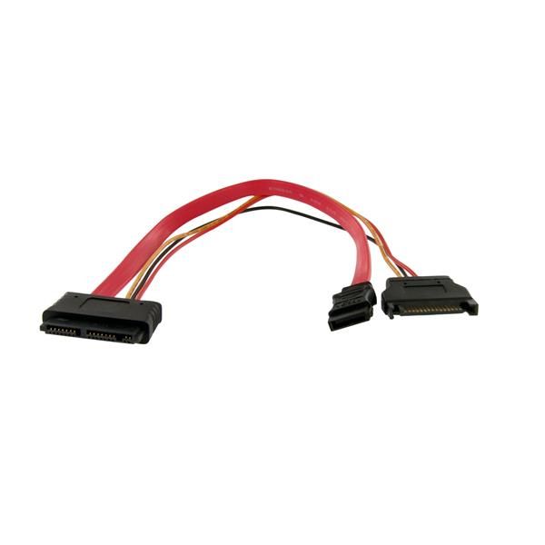 StarTech.com Cavo adattatore di alimentazione Micro SATA a SATA, 30 cm - Cavo S…