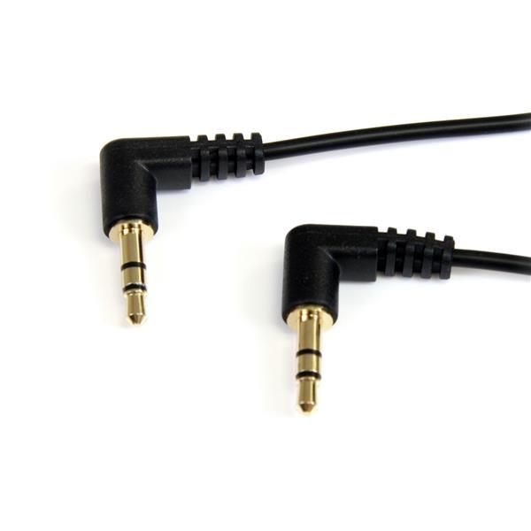 StarTech.com Cavo audio Stereo slim ad angolo destro con jack da 3,5mm - maschi…