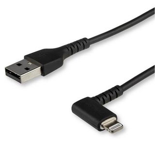 StarTech.com Cavo da USB-A a Lightening 2m durevole - nero - angolo retto a 90&…