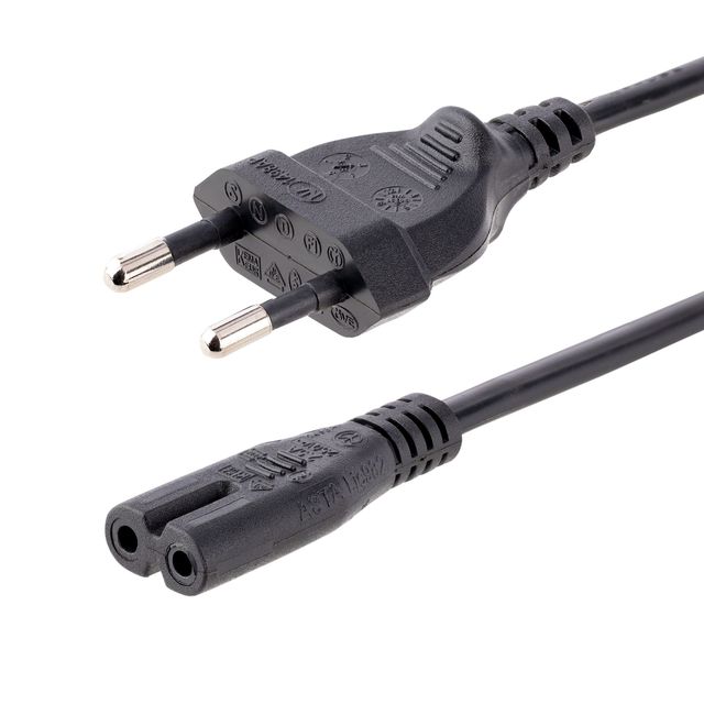 StarTech.com Cavo di Alimentazione CA da 3m, Spina Schuko a C5 2.5A-250V, 18AWG…