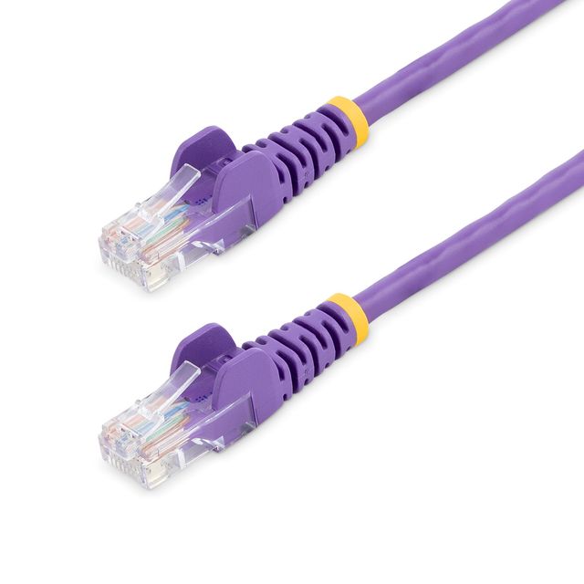 StarTech.com Cavo di Rete da 10m Viola Cat5e Ethernet RJ45 Antigroviglio - Cavo…