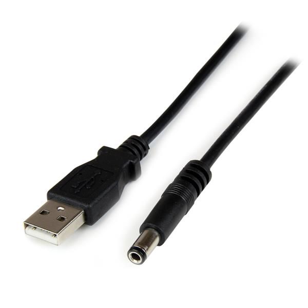 StarTech.com Cavo di alimentazione USB a spina 5,5mm - Connettore barrel Jack d…
