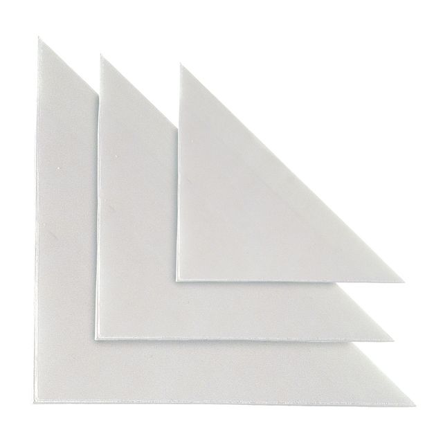 Busta autoadesiva TR 13 - triangolare - PVC - 13 x 13 cm - trasparente - Sei Ro…