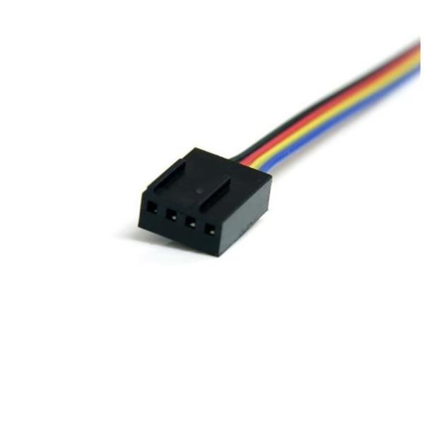StarTech.com Cavo di estensione per alimentatore ventola 4 pin 12'' - M/F - 4 p…