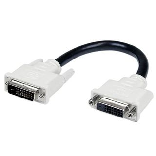 StarTech.com Cavo di estensione salva porta DVI-D Dual Link digitale 15 cm - M/…