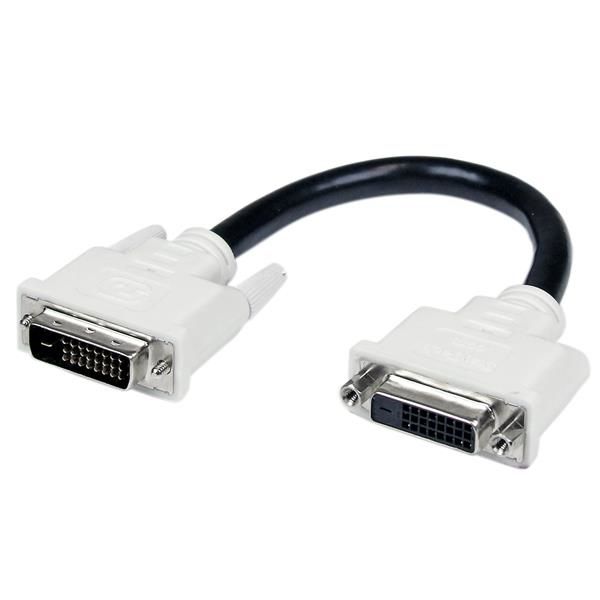 StarTech.com Cavo di estensione salva porta DVI-D Dual Link digitale 15 cm - M/…