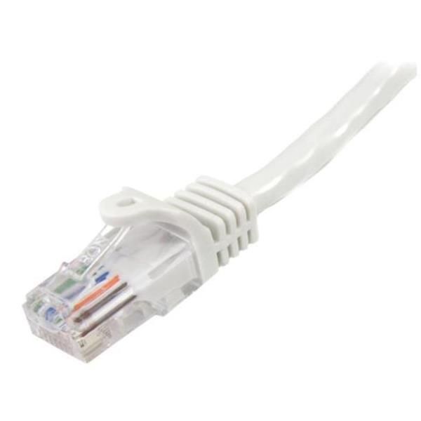 StarTech.com Cavo di rete CAT 5e - Cavo Patch Ethernet RJ45 UTP Bianco da 1m an…