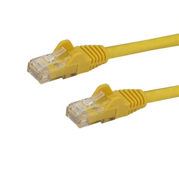 StarTech.com Cavo di rete CAT 6 - Cavo Patch Ethernet RJ45 UTP giallo da 7m ant…