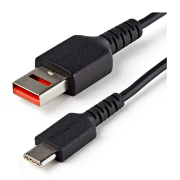 StarTech.com Cavo di ricarica USB C sicuro da 1m - Cavo di alimentazione/carica…