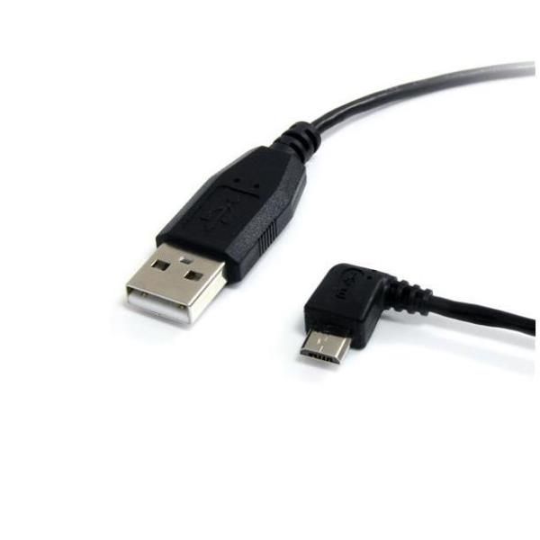 StarTech.com Cavo micro USB - Cavo USB da A a micro B ad angolo sinistro da 30 …