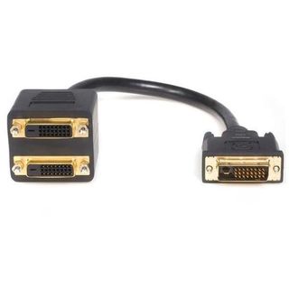 StarTech.com Cavo splitter video digitiale DVI-D a 2 DVI-D da 30 cm - Cavo sdop…