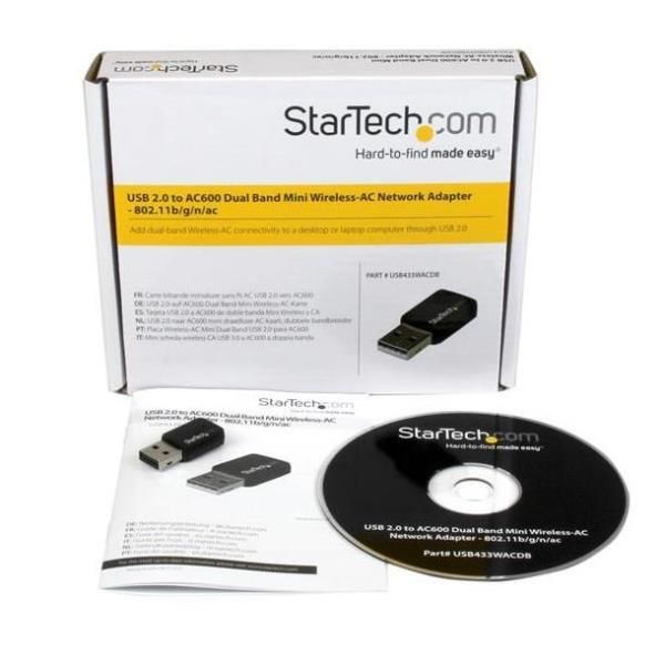 StarTech.com Chiavetta mini Adattatore di rete Wireless-AC doppia banda WiFi US…
