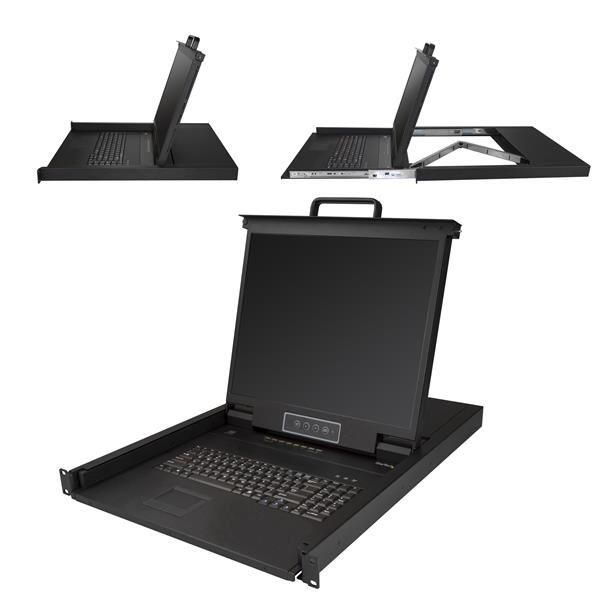 StarTech.com Console KVM a 8 porte VGA montabile a rack con cavi da 1,8 m - Swi…