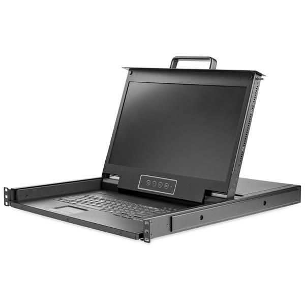 StarTech.com Console KVM per Armadio Rack - KVM Switch VGA - Monitor LCD 17" HD…