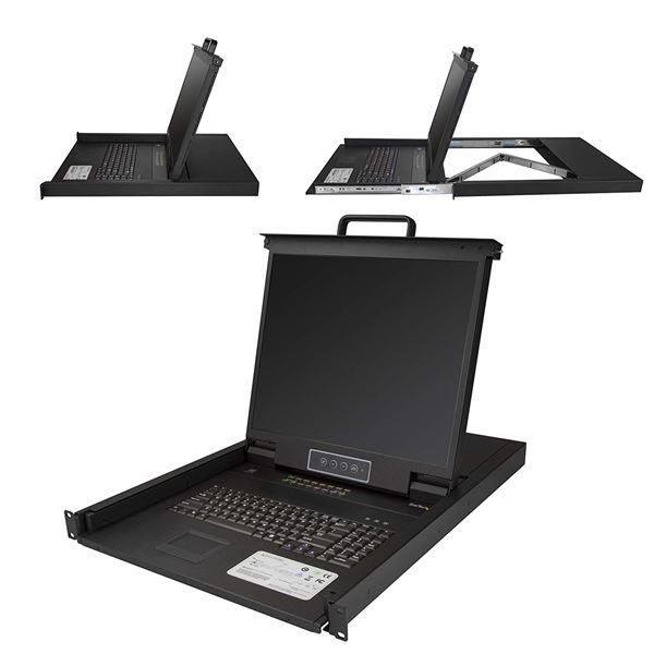 StarTech.com Console KVM per Armadio Rack - KVM Switch VGA a 16 porte integrato…