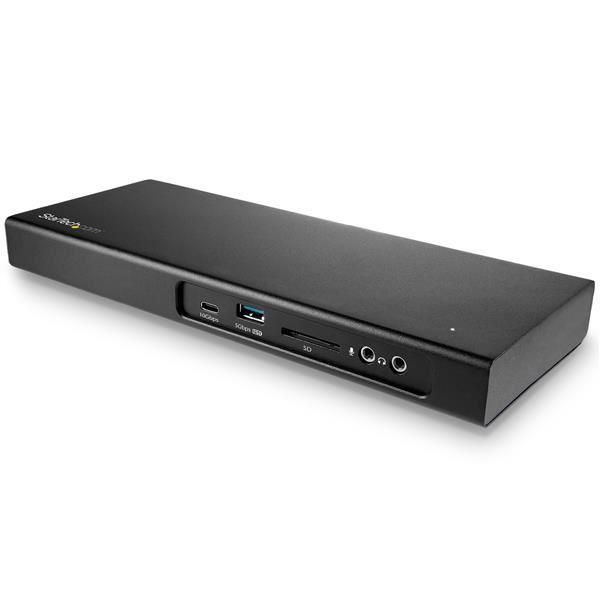 StarTech.com Dock Thunderbolt 3 per doppio Monitor 4K 60Hz - Lettore SD e Slot …