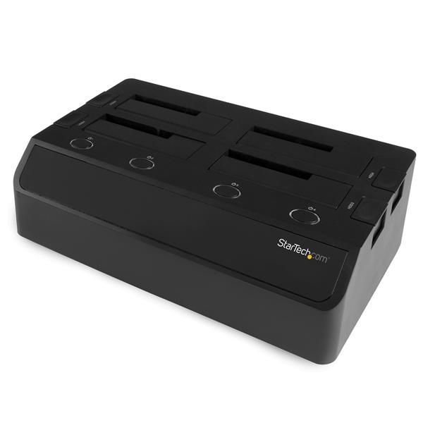 StarTech.com Docking Station a 4 alloggiamenti per SSD/HDD da 2,5"/3,5" - eSATA…