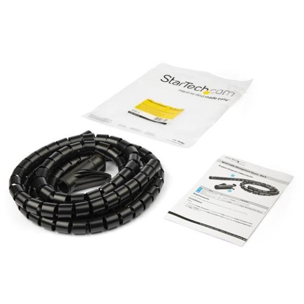 StarTech.com Guaina di gestione cavi da 2,5 m - A spirale - Diametro 45 mm (CMS…