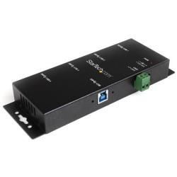 StarTech.com Hub USB 3.0 Resistente per uso industriale a 4 porte con protezion…