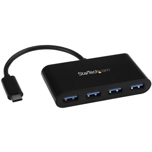 StarTech.com Hub USB 3.0 a 4 porte - USB-C a 4 USB-A - Alimentazione a bus - Hu…