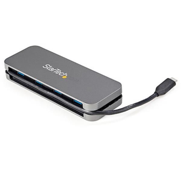 StarTech.com Hub USB C a 4 porte USB-A -Hub USB 3.0 Type C (3.2/3.1 Gen 1) 5Gbp…