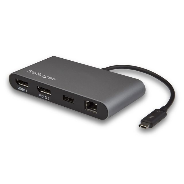 StarTech.com Mini Dock Thunderbolt 3 per Portatili - Mac e Windows - Doppio Dis…