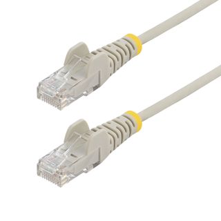 StarTech.com N6PAT25CMGRS, 0,25 m, Cat6, U/UTP (UTP), RJ-45, RJ-45, Grigio