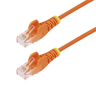 StarTech.com N6PAT25CMORS, 0,25 m, Cat6, U/UTP (UTP), RJ-45, RJ-45, Arancione